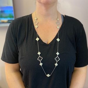 Women's Silver Chain Necklace